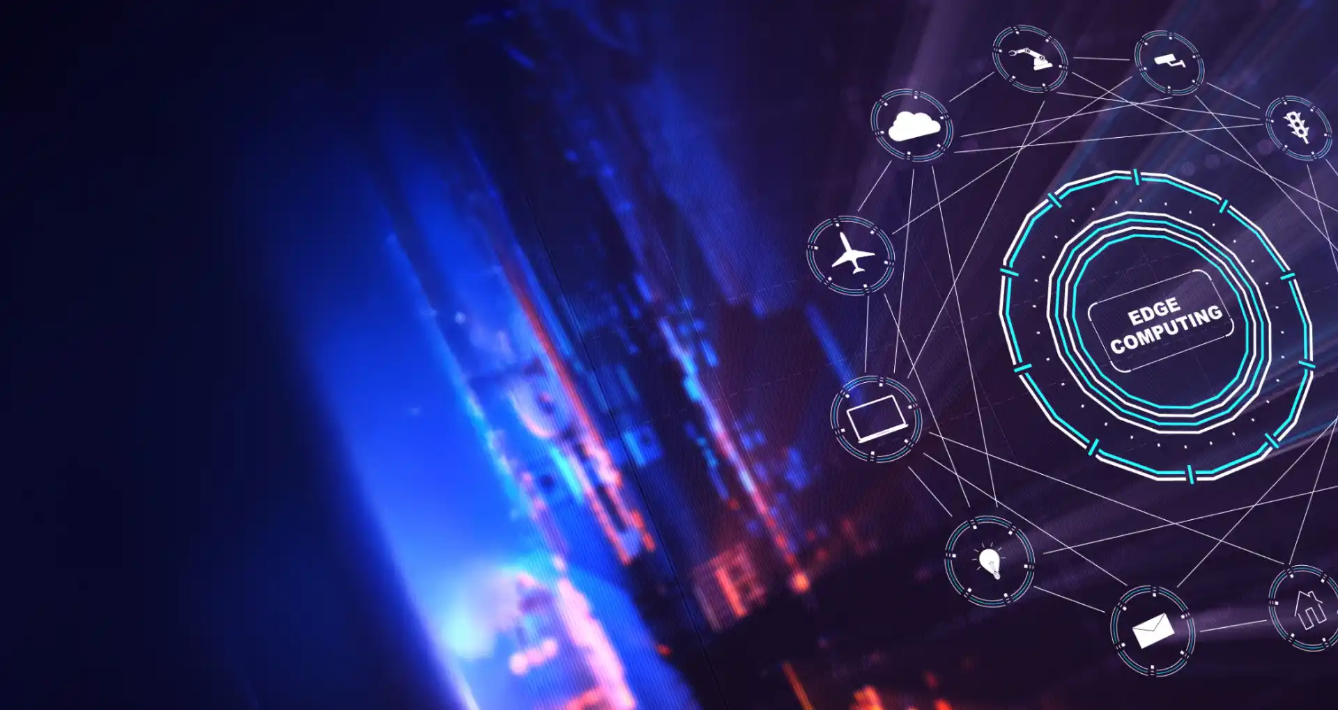 Edge computing for reduced delays, lower costs and improved reliability